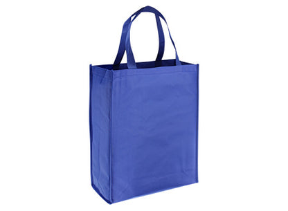 Bolsa reutilizable confeccionada en tela no tejida (TNT) de 80g/m2,modelo "Shopper". Set de 100 unidades