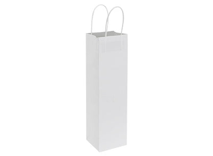 Bolsa de Papel 120g/m2, para vino. Medidas 10 x 35 x 10 cm. Set de 100 unidades