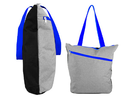 Bolso de compras modelo "Isma".  Medidas aprox 38 x 40 x 12 cm. Set de 6 unidades