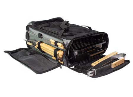 Set Bolso - Cooler - Parrilla - Herram.