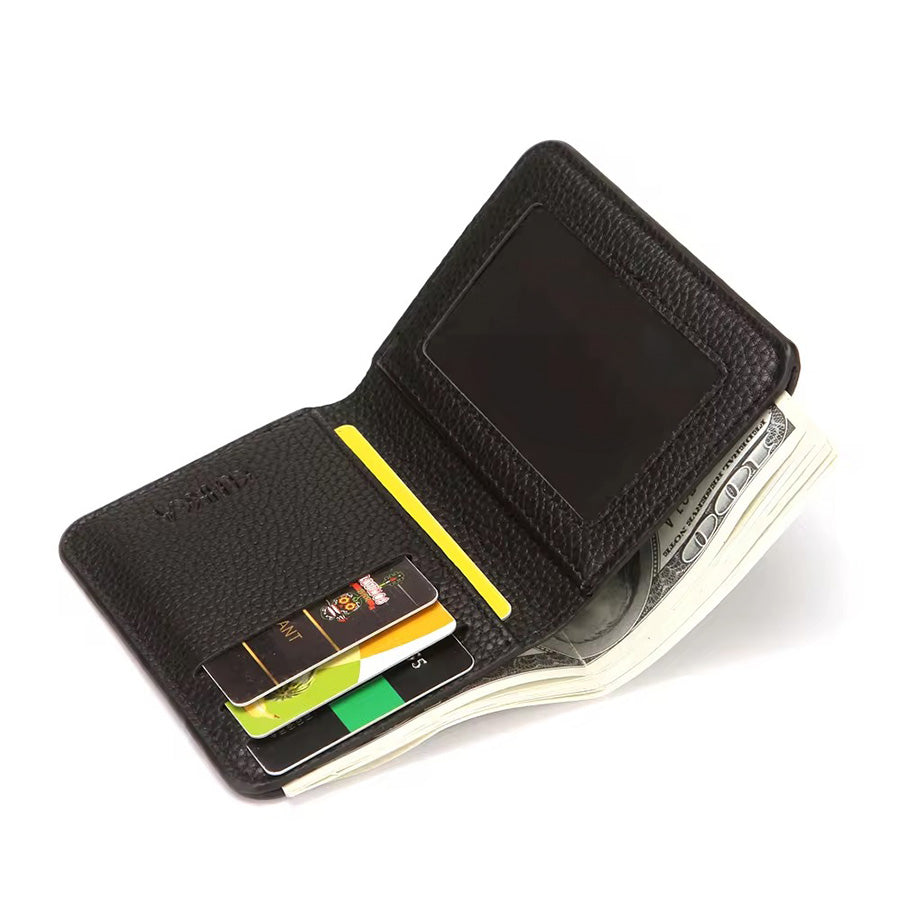 Billetera vertical de Eco-Cuero "LAM". Pack de 6 Unidades