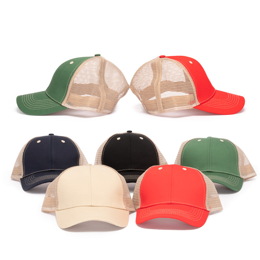 Deluxe Gorro Jockey Mesh "MEMPHIS". PACK DE 50 UNIDADES