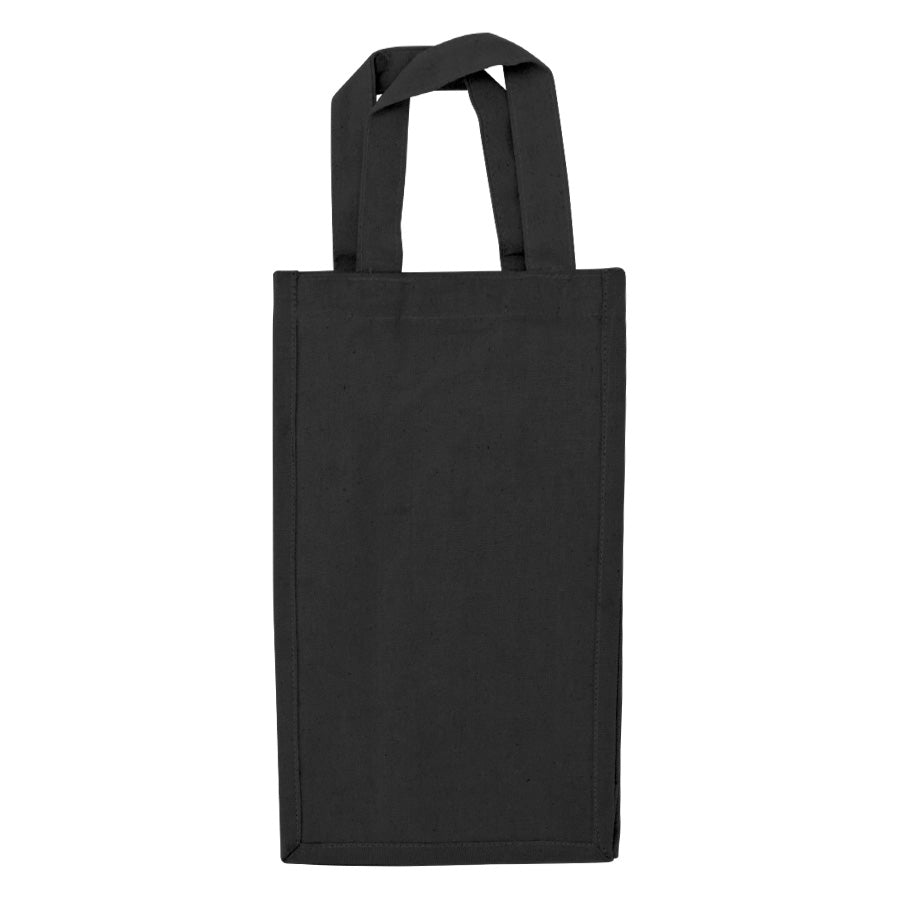 Bolsa de Vino 100% Algodón, para 2 botellas. Pack de 12 unidades