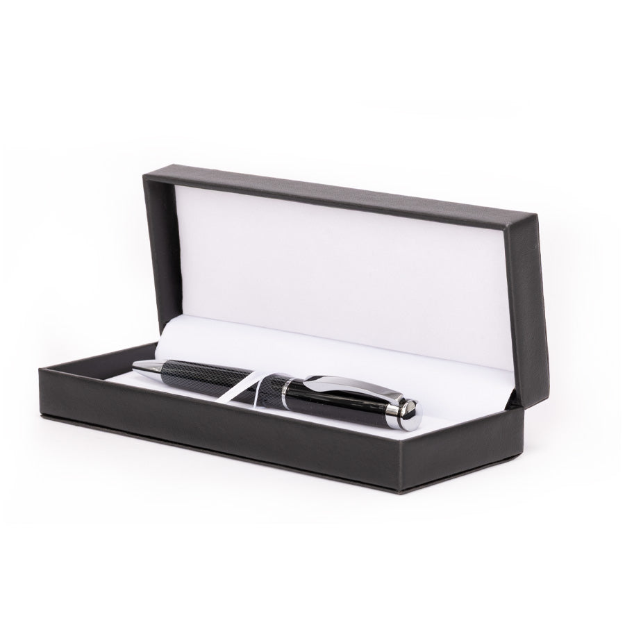 Bolígrafo ejecutivo "DARK" en estuche rígido negro. Pack de 6 Unidades