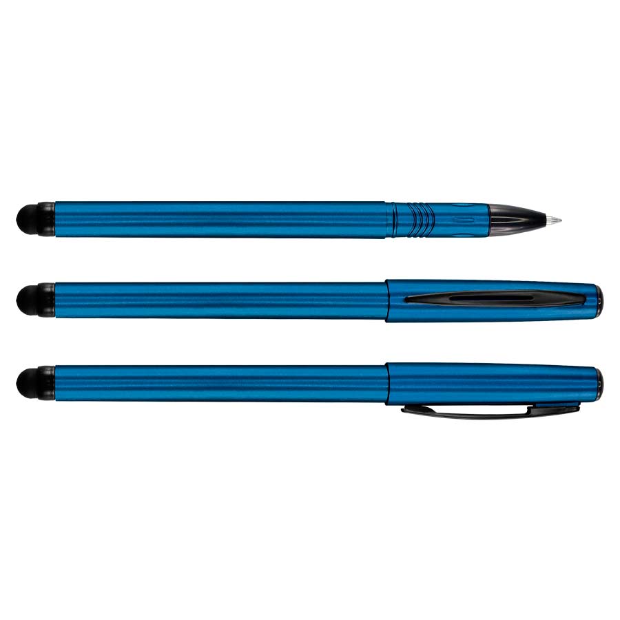 Roller Pen plástico modelo «Cooper» con puntero touch-screen. Pack de 50 unidades