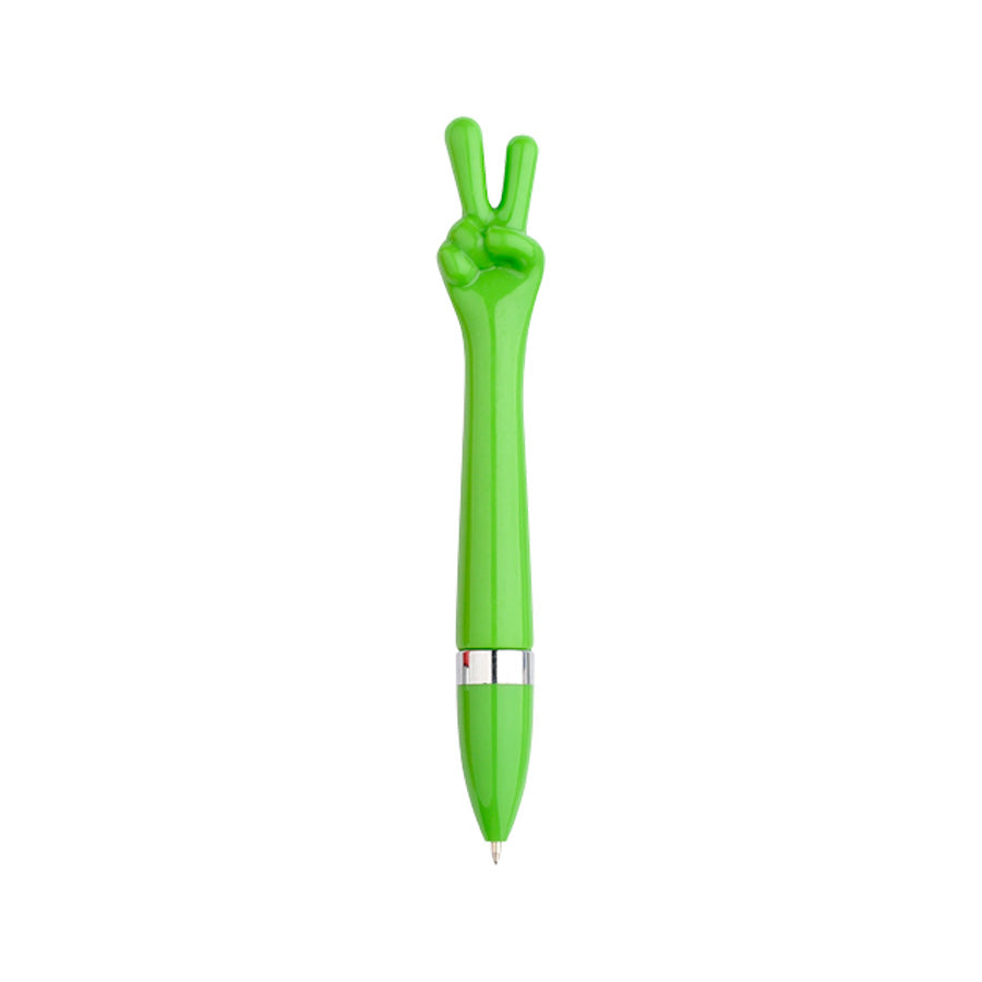 Bolígrafo Plástico Paz y Amor. PACK 500 UNIDADES