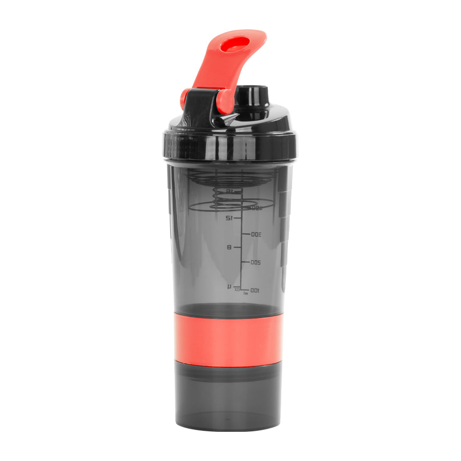 Vaso Gym para batidos proteína "SHAKE", con 4 compartimentos. PACK 50 Unidades