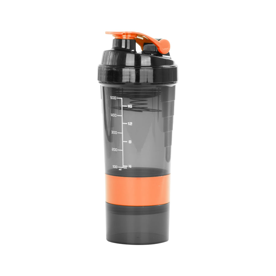 Vaso Gym para batidos proteína "SHAKE", con 4 compartimentos. PACK 50 Unidades