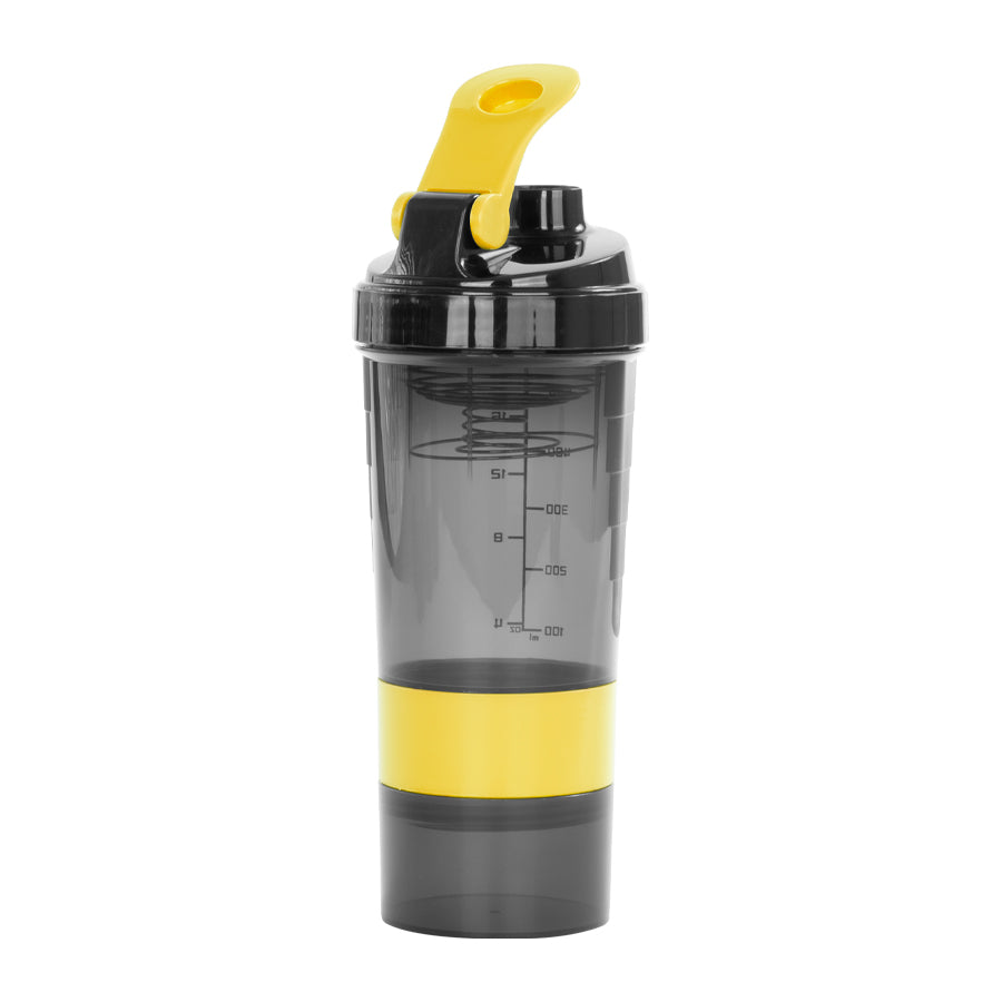 Vaso Gym para batidos proteína "SHAKE", con 4 compartimentos. PACK 50 Unidades