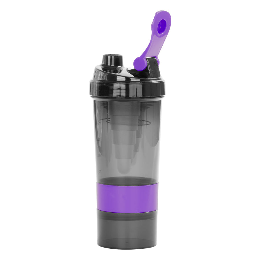 Vaso Gym para batidos proteína "SHAKE", con 4 compartimentos. PACK 50 Unidades