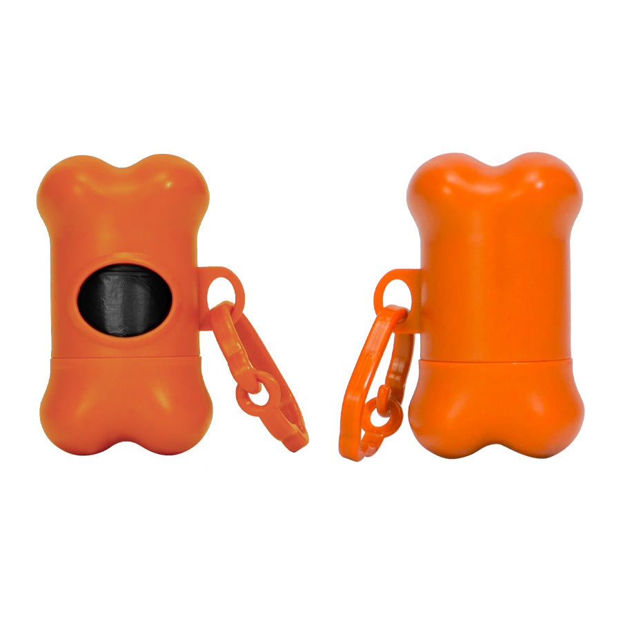 Porta bolsas modelo hueso para residuos de mascota. Pack de 8 unidades