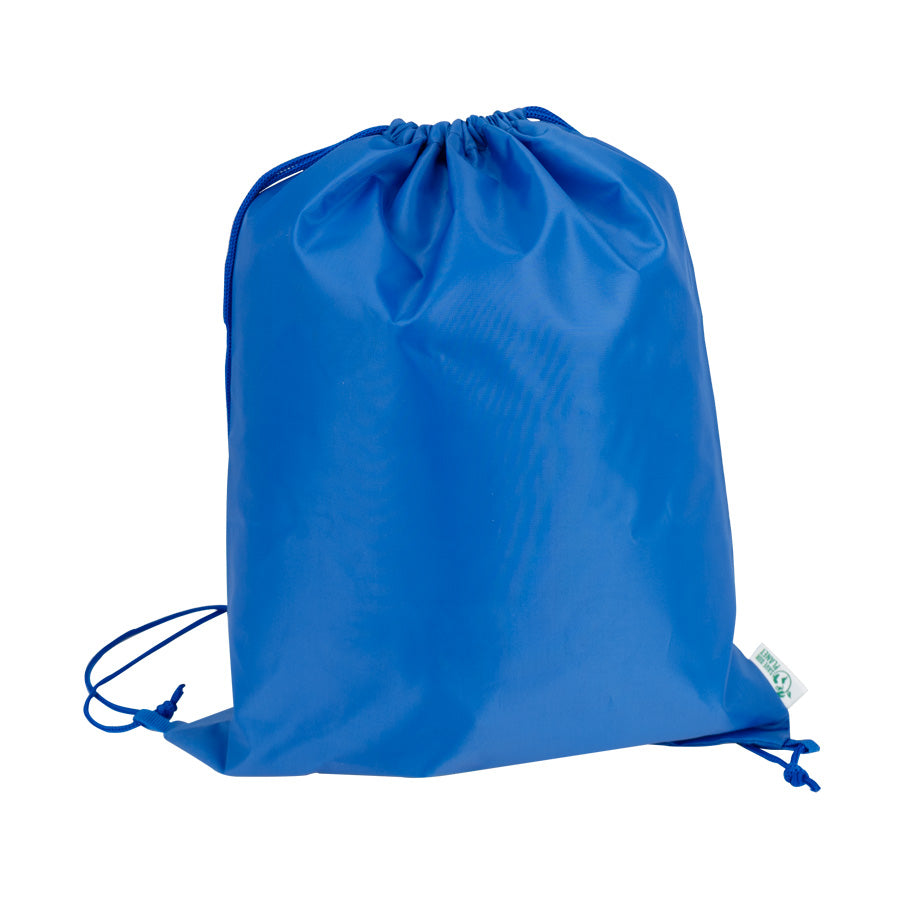Mochila tipo Morral en tela RPET. PACK 30 UNIDADES