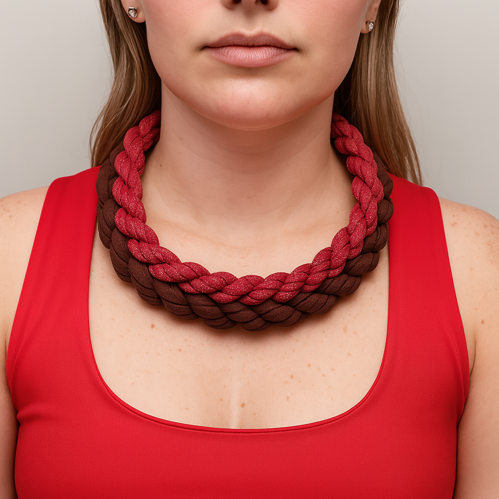 Joyeria artesanal textil elasticado/ hecho a mano